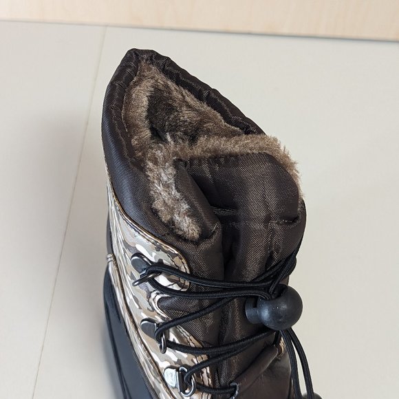 The Little Captain Toddler Thermolite Journey Winter/Snow Boots - Brown Camo - Picture 4 of 7